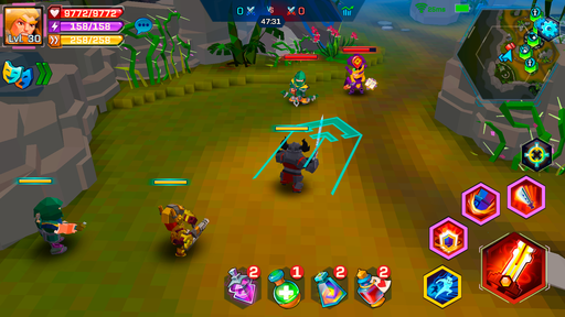 Мобильные приложения - Быстрый старт в Pixel Wars — MMO-Action для android Мобильные приложения - Быстрый старт в Pixel Wars — MMO-Action для android